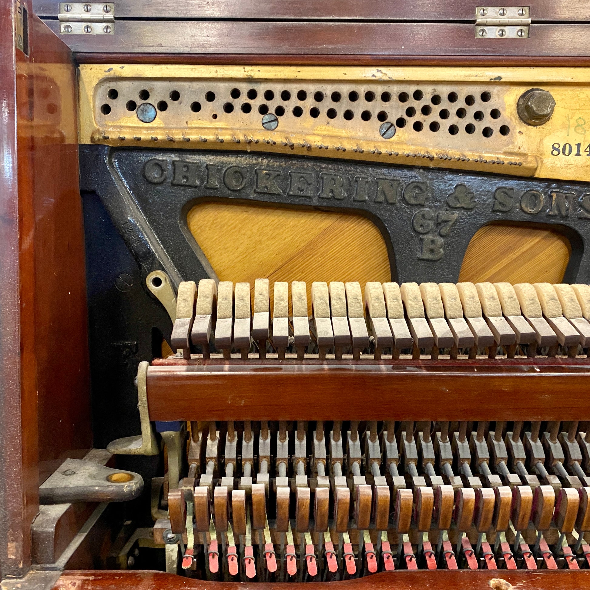Image 10 of 1890 Chickering Upright - CALL FOR CUSTOM PRICING