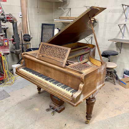 Image 2 of 1901 Erard Grand Piano Walnut - CALL FOR CUSTOM PRICING with QRS Self Playing System