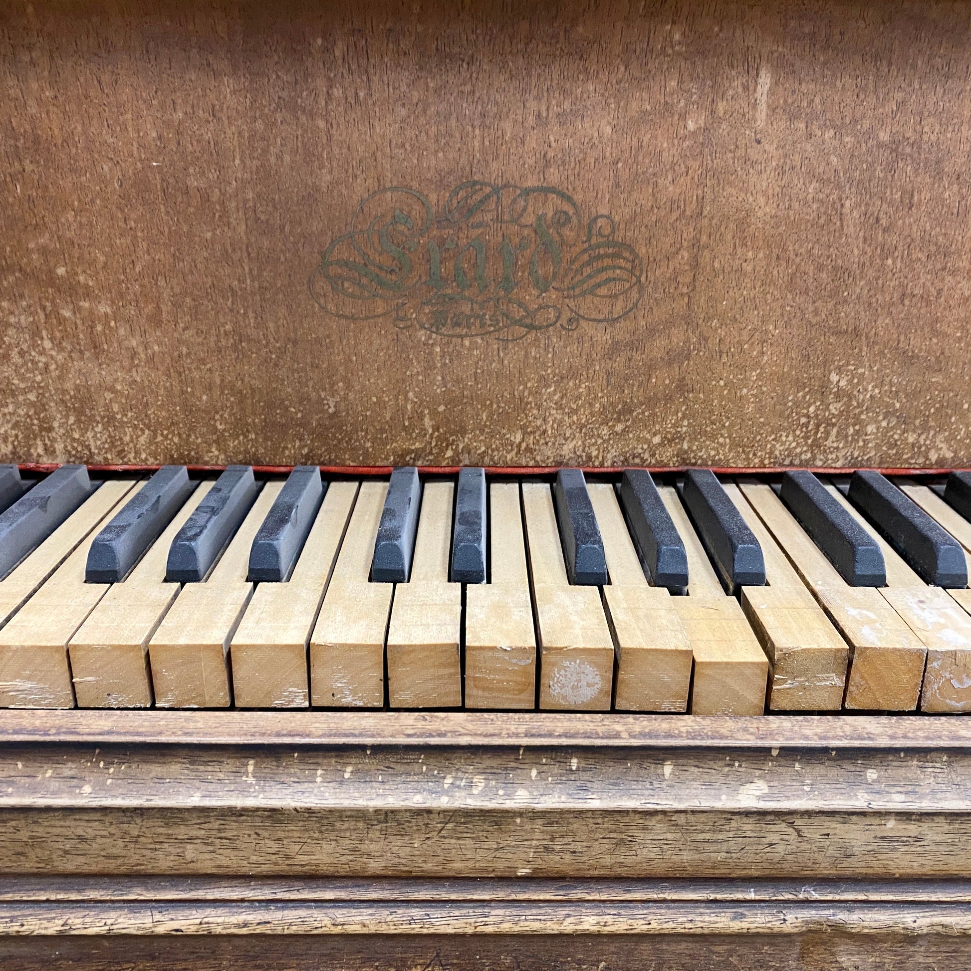 Image 5 of 1901 Erard Grand Piano Walnut - CALL FOR CUSTOM PRICING with QRS Self Playing System