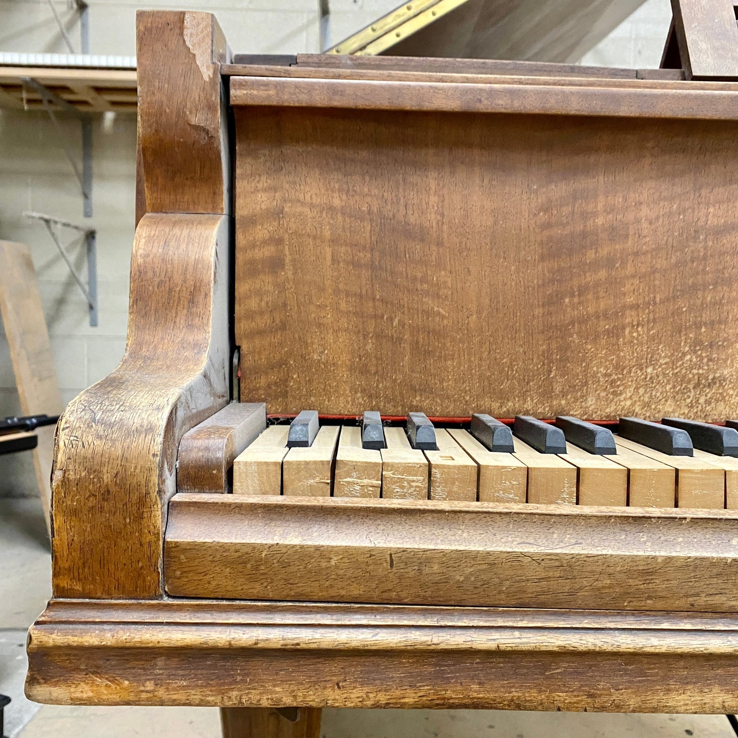 Image 6 of 1901 Erard Grand Piano Walnut - CALL FOR CUSTOM PRICING with QRS Self Playing System