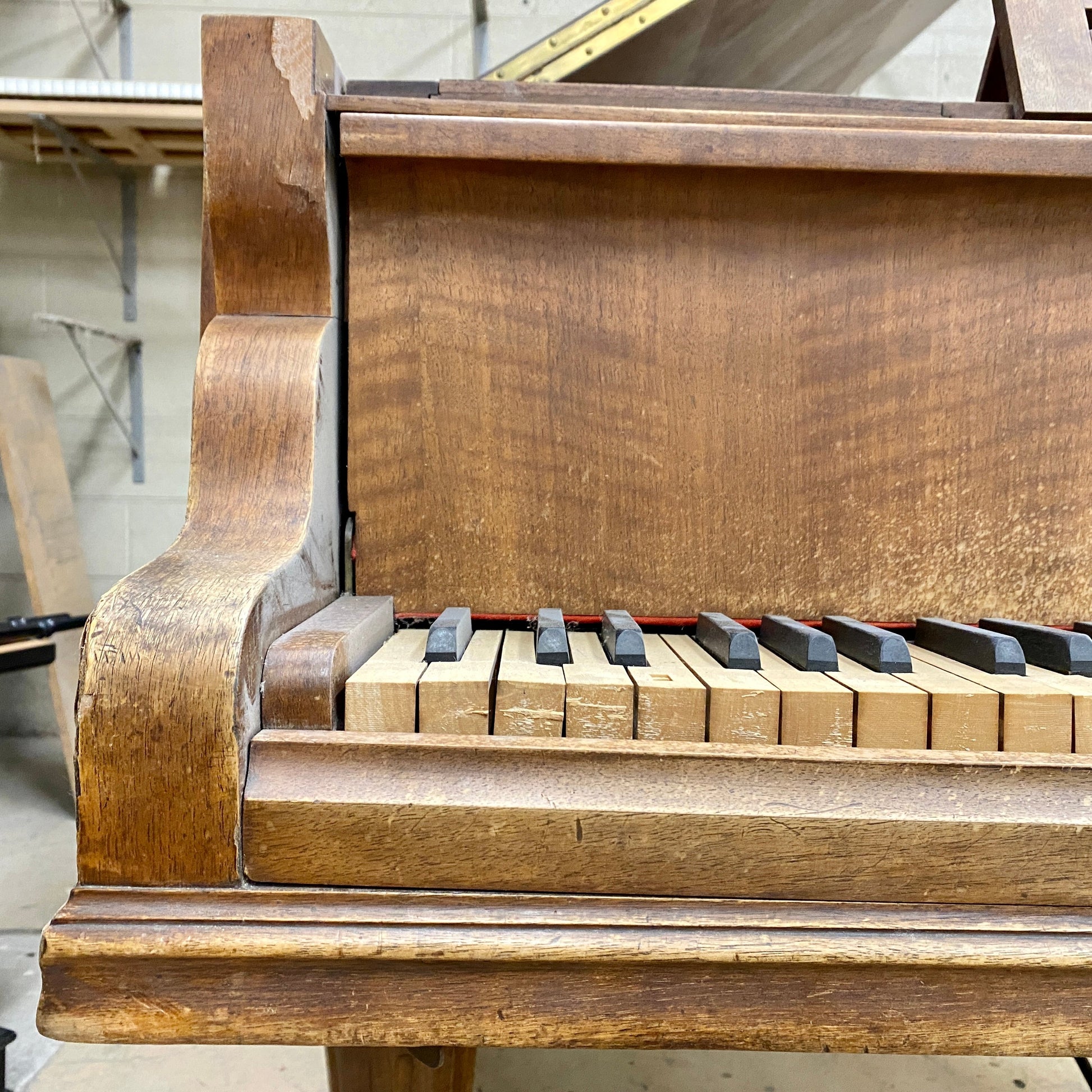 Image 6 of 1901 Erard Grand Piano Walnut - CALL FOR CUSTOM PRICING with QRS Self Playing System