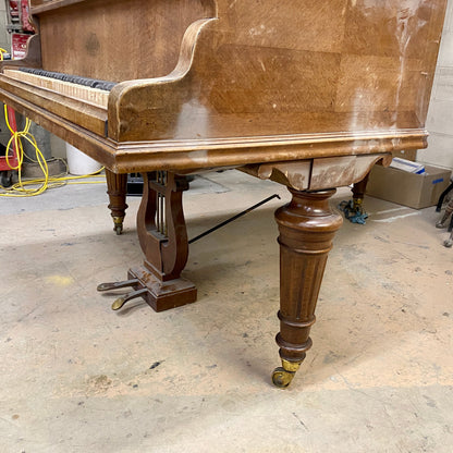 Image 8 of 1901 Erard Grand Piano Walnut - CALL FOR CUSTOM PRICING with QRS Self Playing System