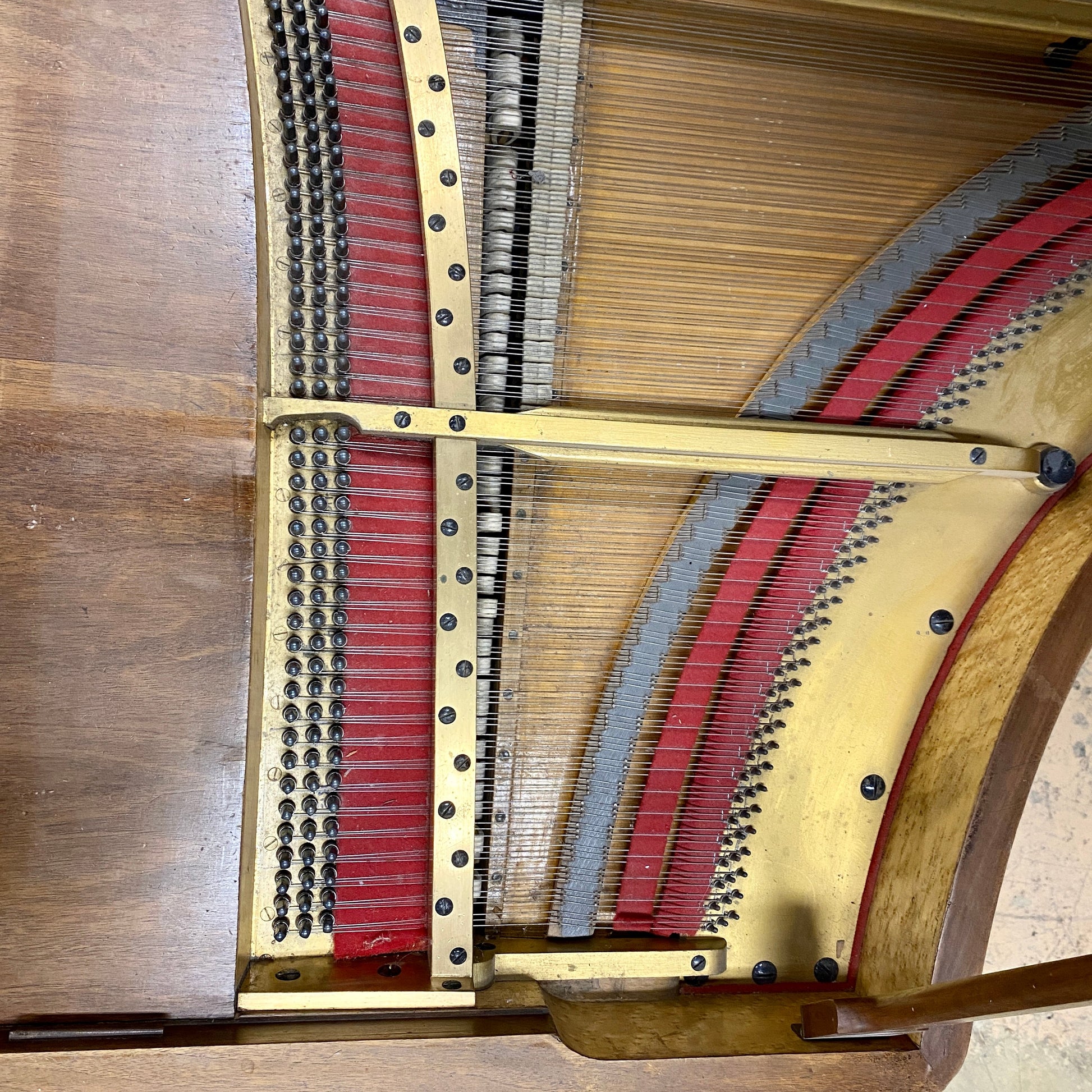 Image 9 of 1901 Erard Grand Piano Walnut - CALL FOR CUSTOM PRICING with QRS Self Playing System