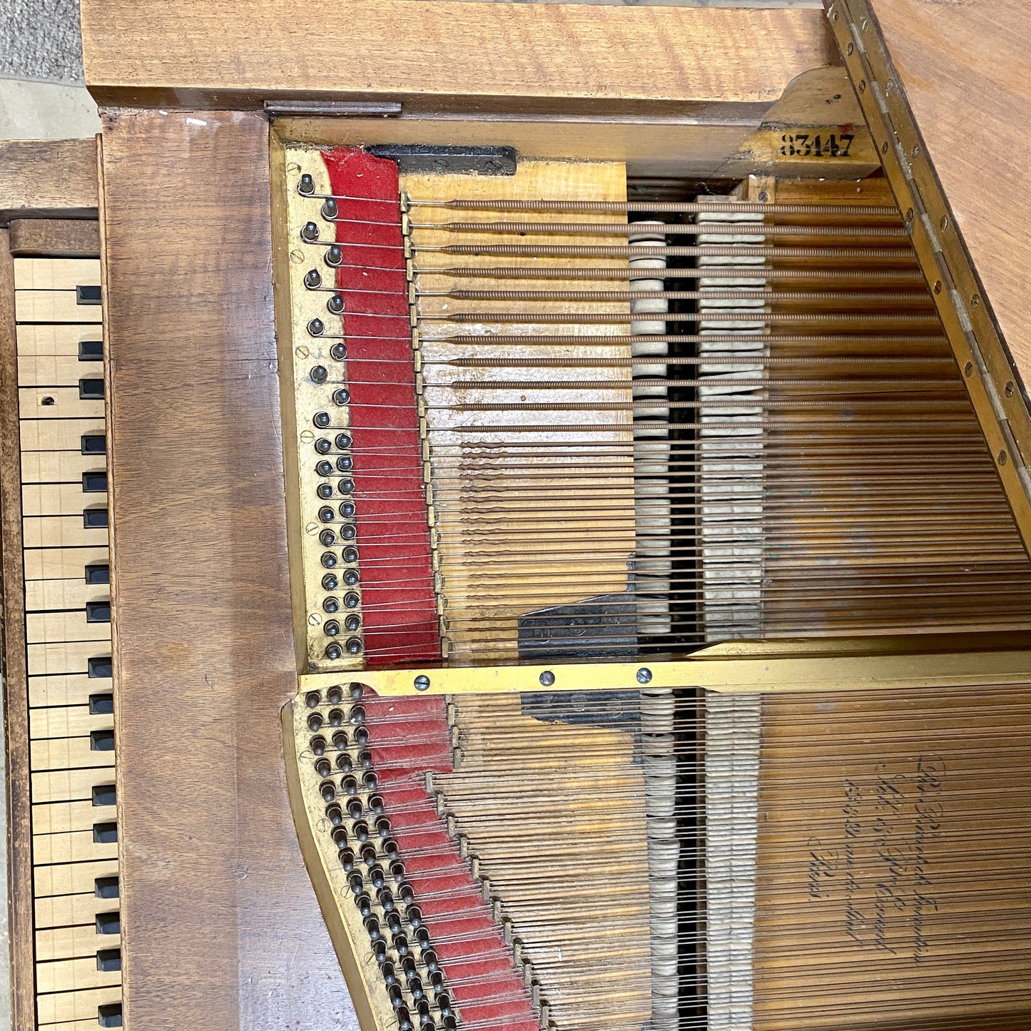 Image 10 of 1901 Erard Grand Piano Walnut - CALL FOR CUSTOM PRICING