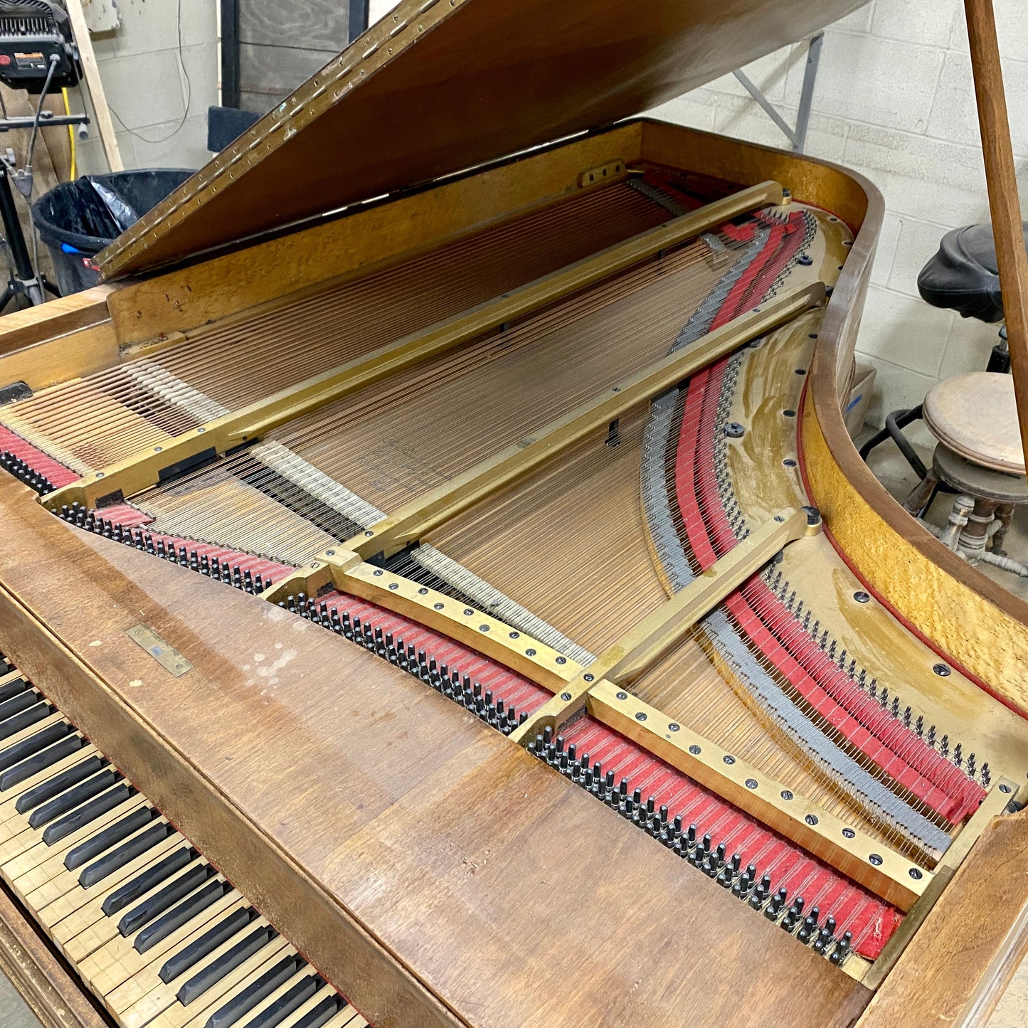 Image 12 of 1901 Erard Grand Piano Walnut - CALL FOR CUSTOM PRICING