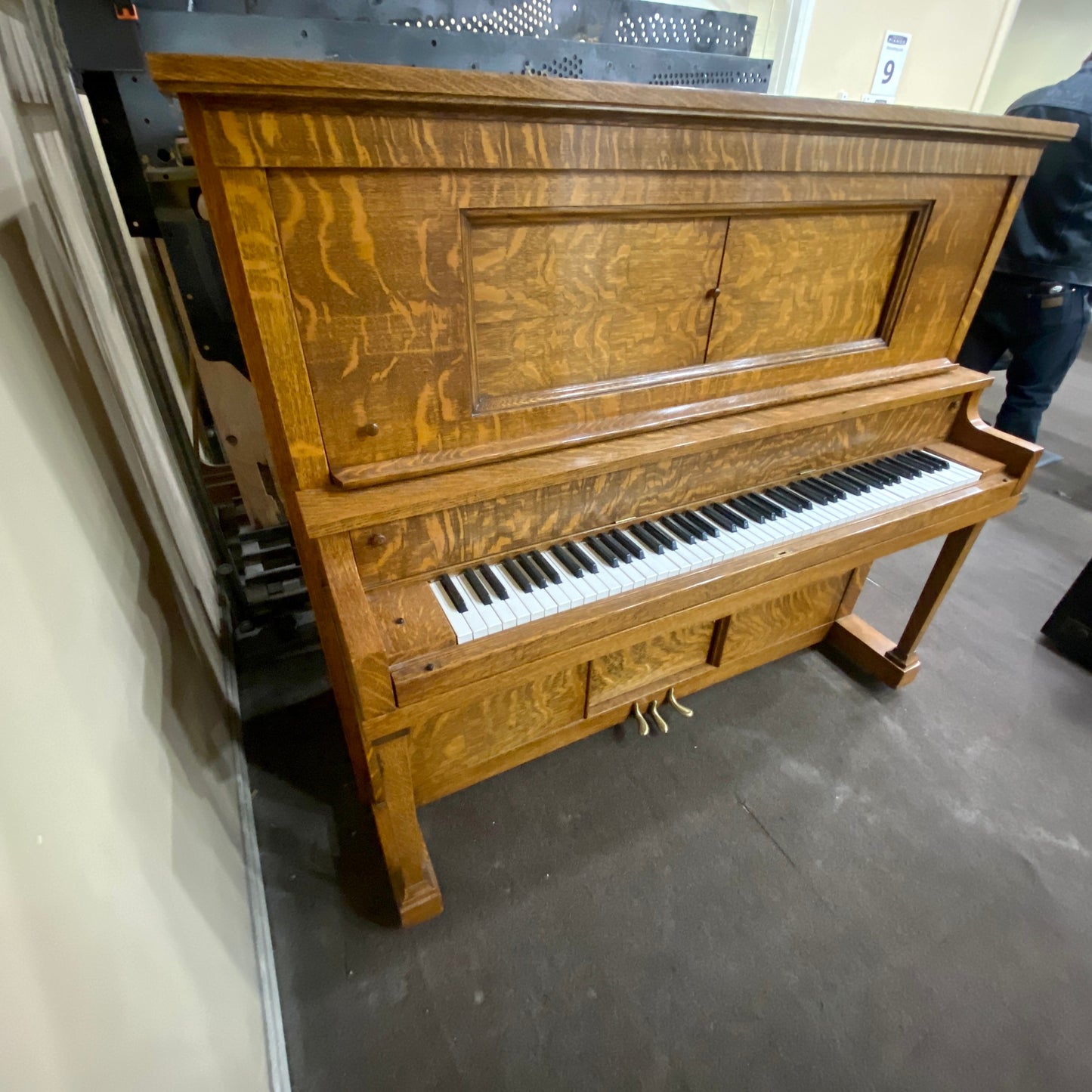 Image 2 of 1919 Bond Piano Co. Upright