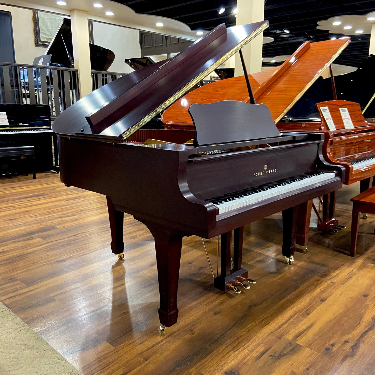 Image 10 of 1999 Young Chang G-150 Grand with QRS Self Playing System