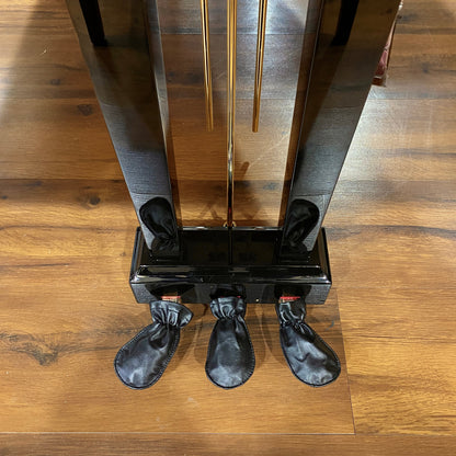 Image 5 of Hallet Davis188 Black Polish with QRS Self Playing System