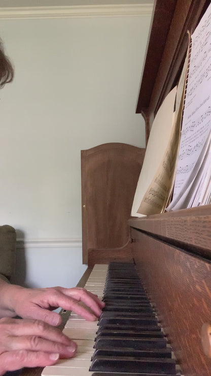 The Curtis Family Piano!