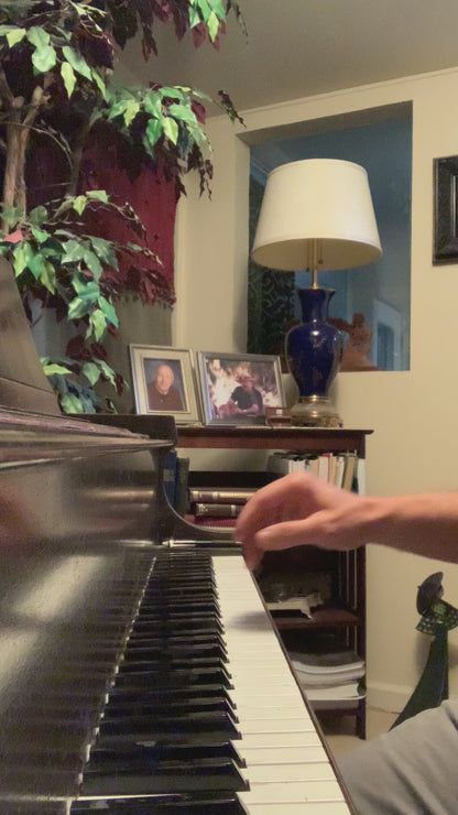 The Cunningham Family Piano!